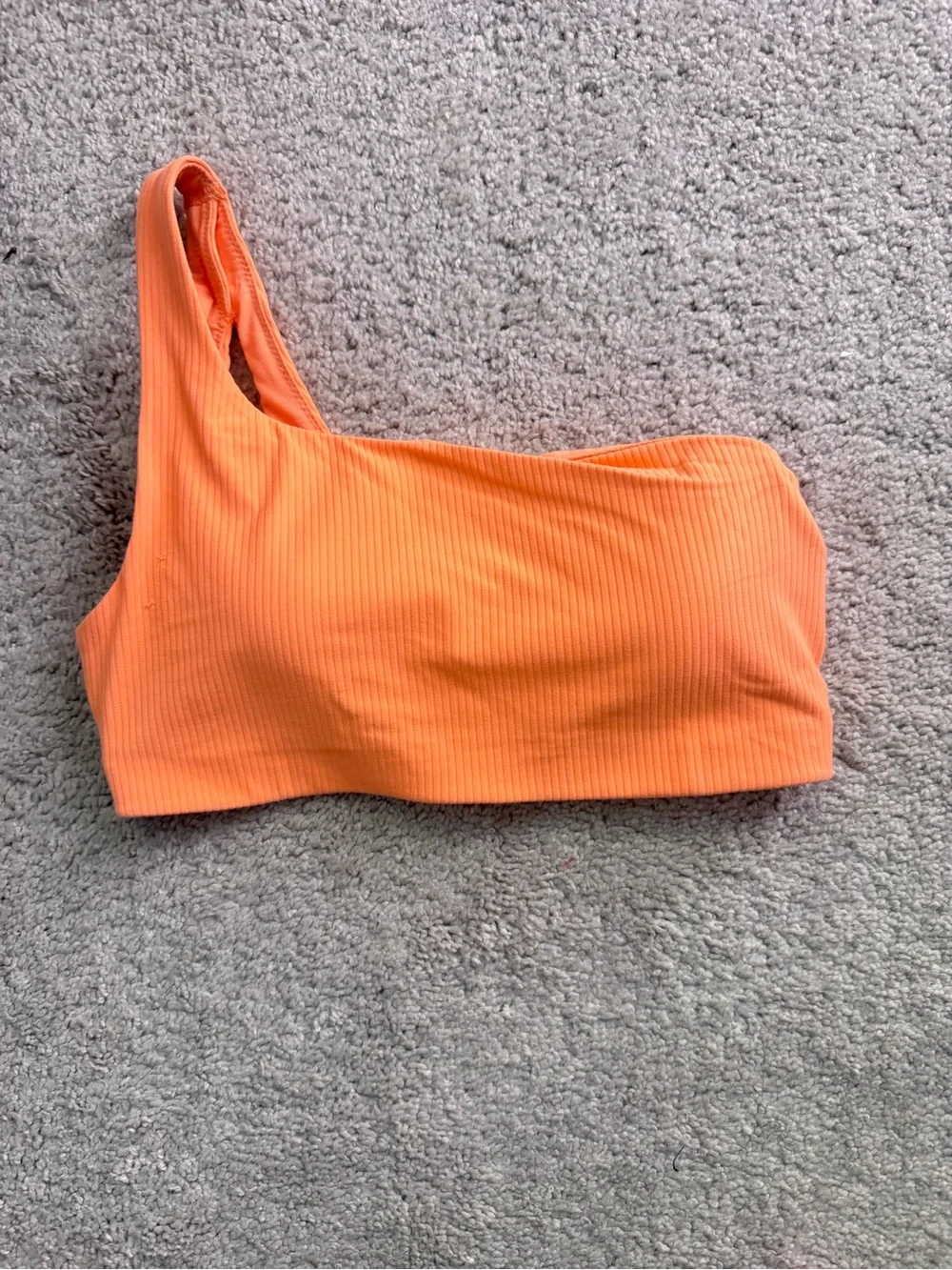lululemon Ribbed Nulu Asymmetrical Yoga Bra *Light Support, A/B Cup